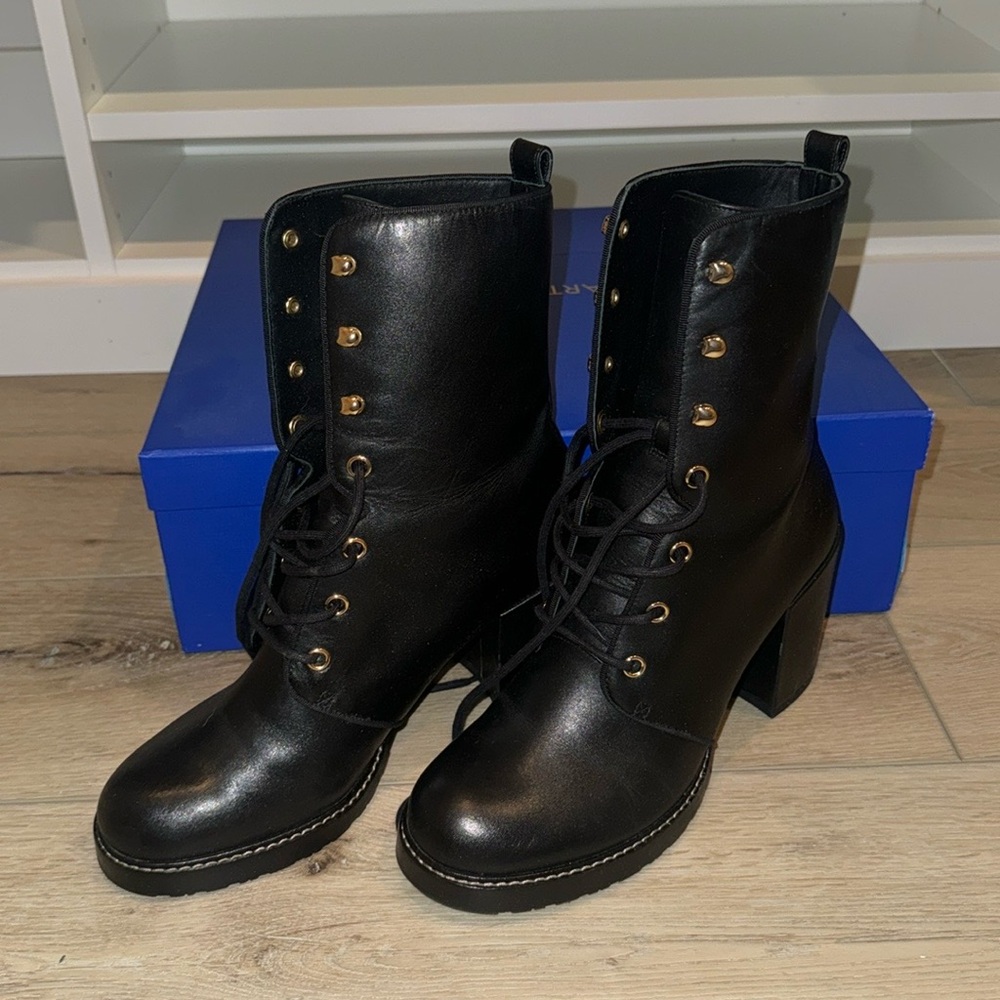 Stuart Weitzman Lace Up Boots